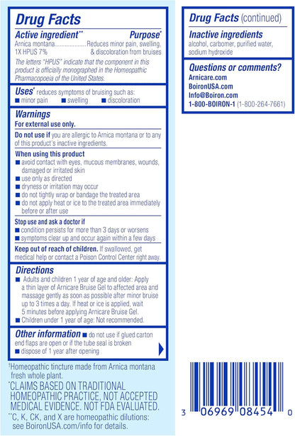 Boiron Arnicare Bruise Gel 1.5OZ