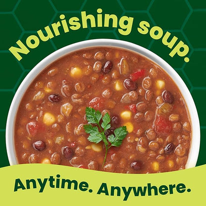 Pacific Foods Organic Vegetable Lentil Soup, Vegan Soup, 16.3 Oz