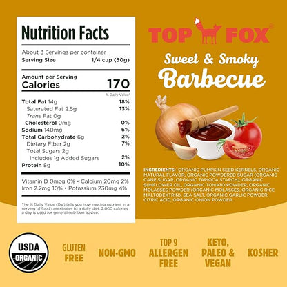 Sweet & Smoky Barbecue Snacking Pumpkin Seed