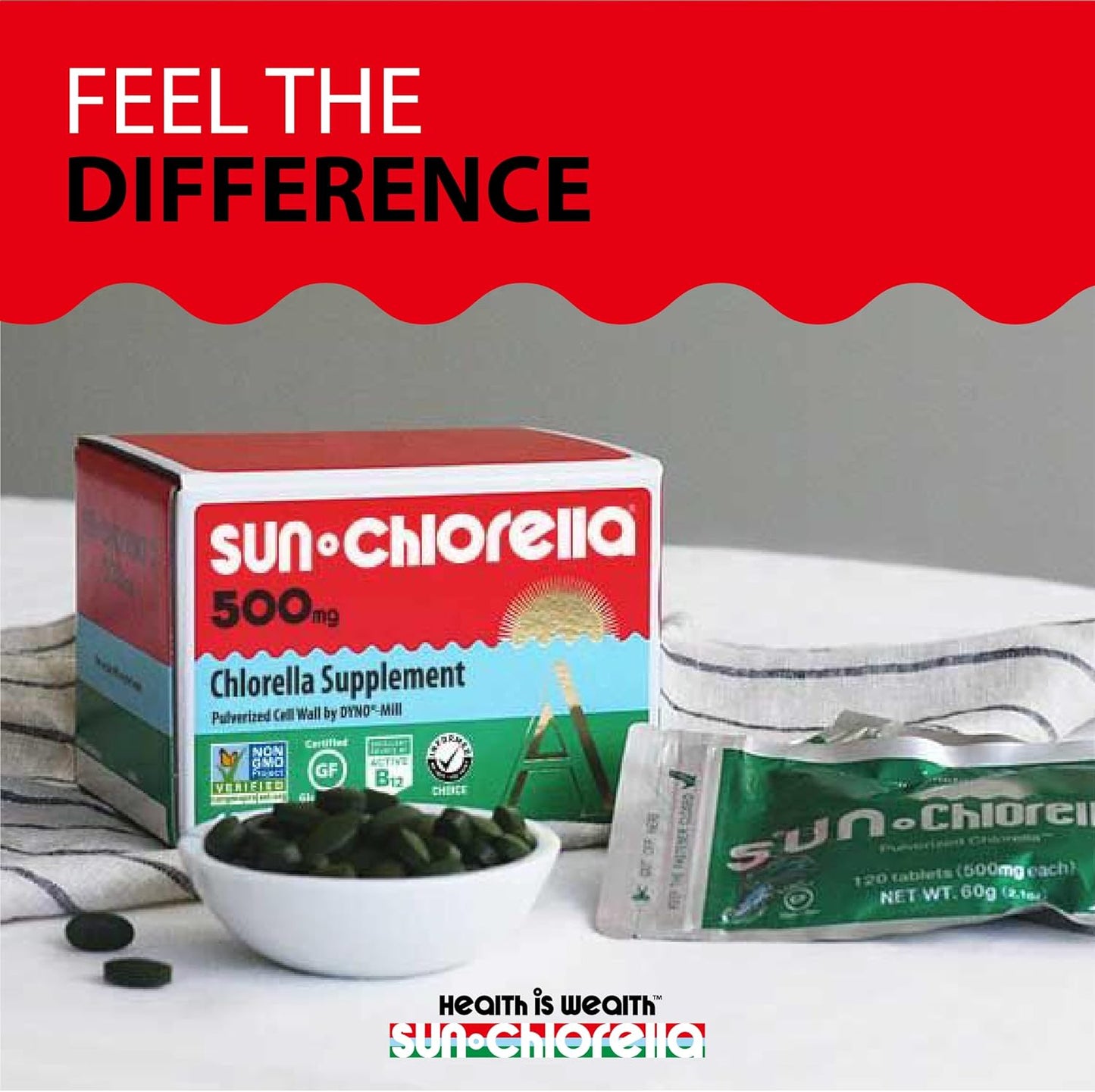 Sun Chlorella 500mg 600 Tab