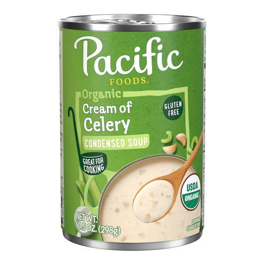 Pacific Foods, Soup Condensed Cream Of Celery Organic, 10.5 Oz