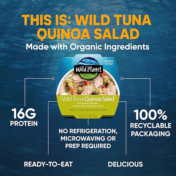 Wild Tuna Quinoa Salad 5.6 oz