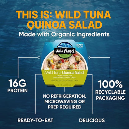 Wild Tuna Quinoa Salad 5.6 oz