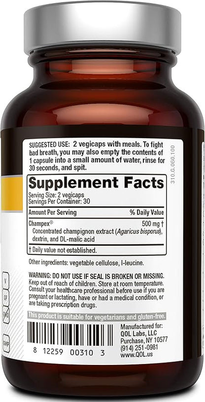 Deodorex with Champex® Mushroom Extract, 60 Vegicaps