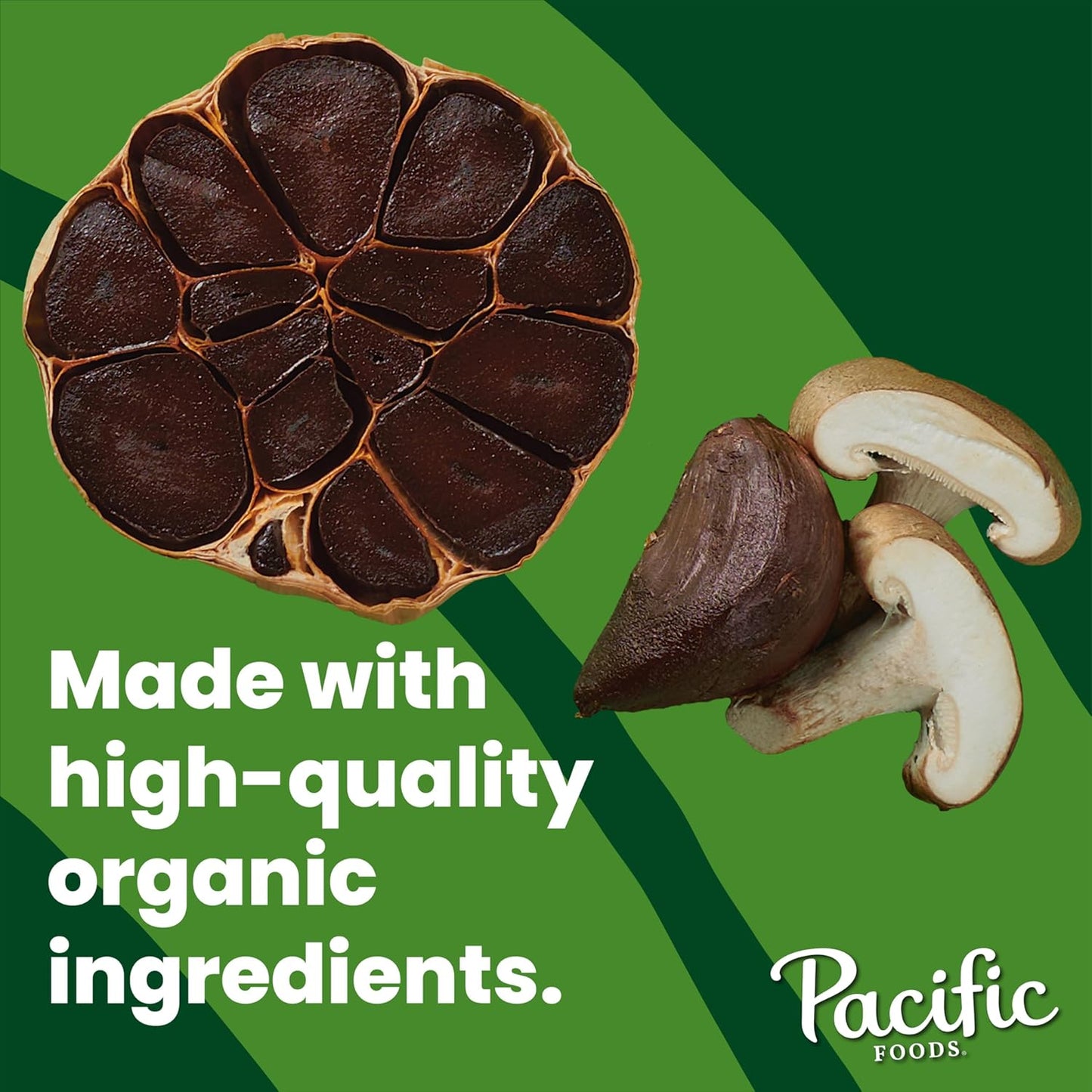 Pacific Foods, Broth Bone Chicken Black Garlic Shiitake Organic, 32oz
