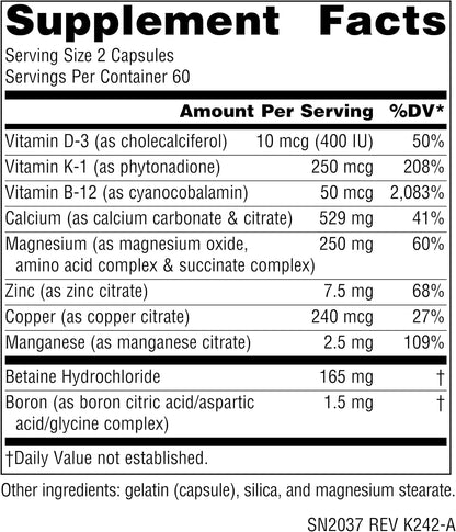 Source Naturals Advanced Triple Boron with Calcium 120 capsule