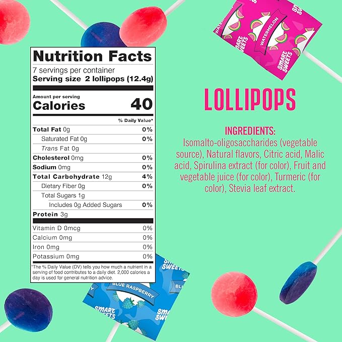 SMSW Watermelon Raspberry lollipops