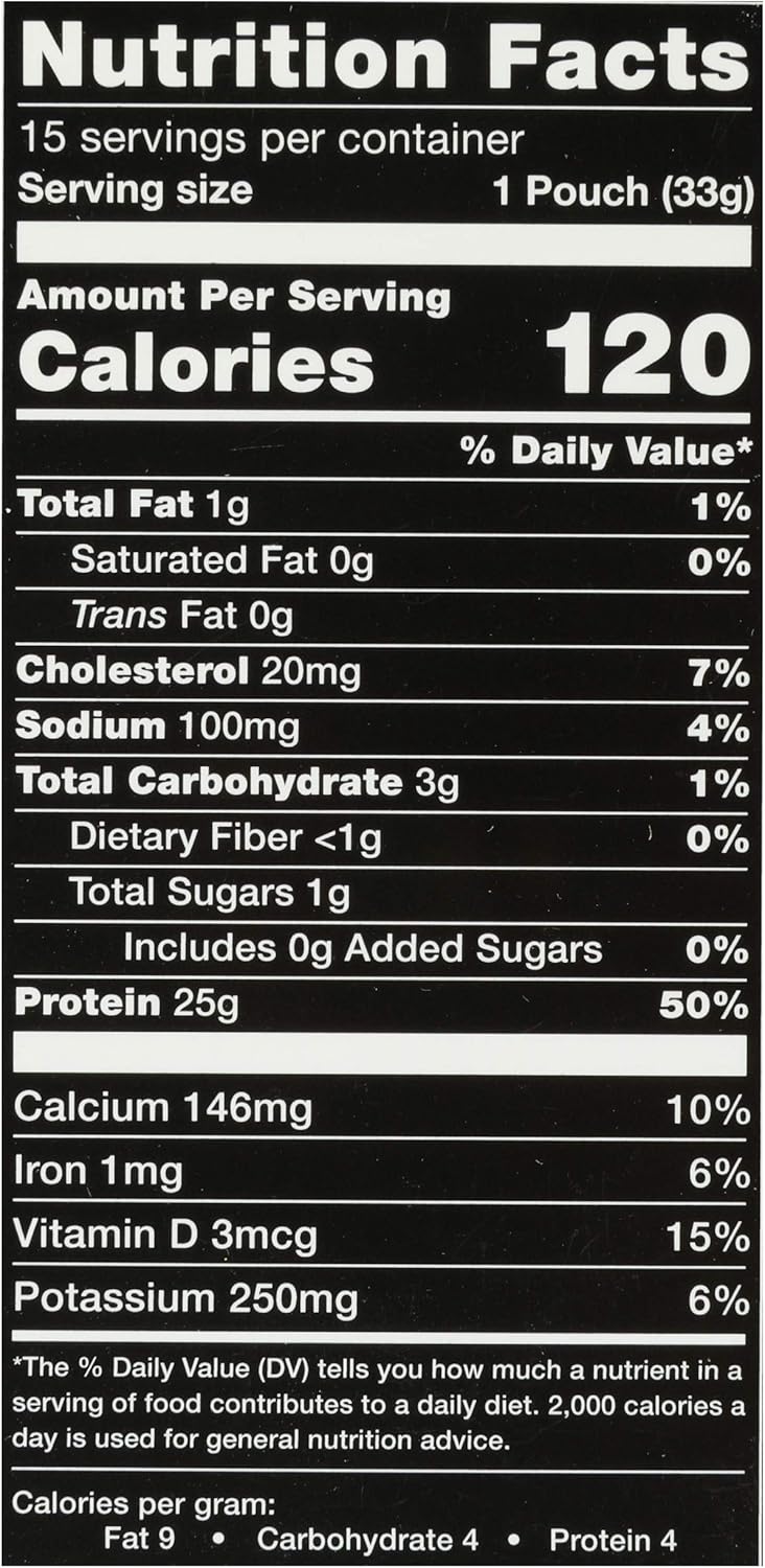 Chocolate Whey Protein Powder Packet – 1.16 oz (Single Serve)