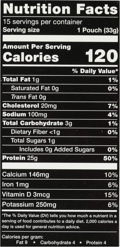 Chocolate Whey Protein Powder Packet – 1.16 oz (Single Serve)