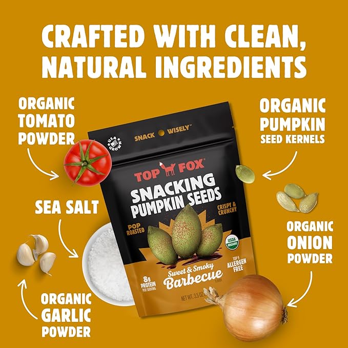 Sweet & Smoky Barbecue Snacking Pumpkin Seed