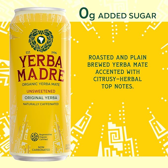 Organic Unsweetened Yerba Mate