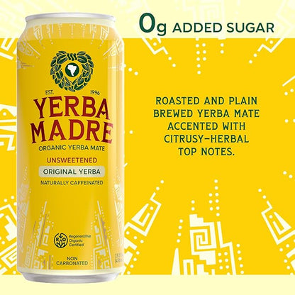 Organic Unsweetened Yerba Mate
