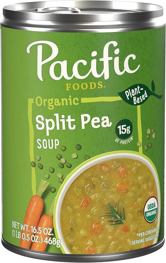 Pacific Foods Organic Split Pea, 16.5 oz
