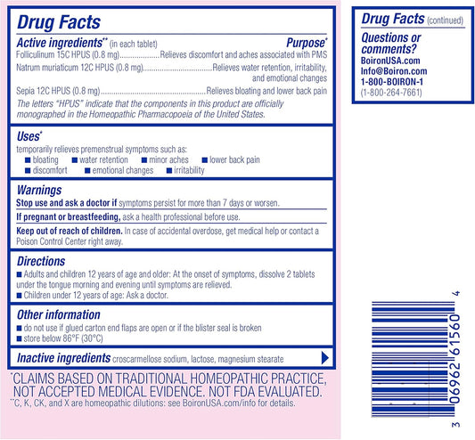 Boiron Cyclease PMS Relief Tablets