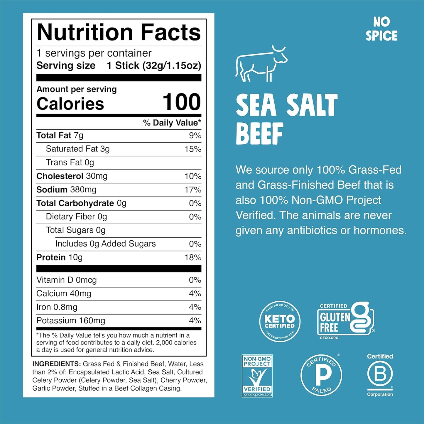 Sea Salt Beef 1.15oz