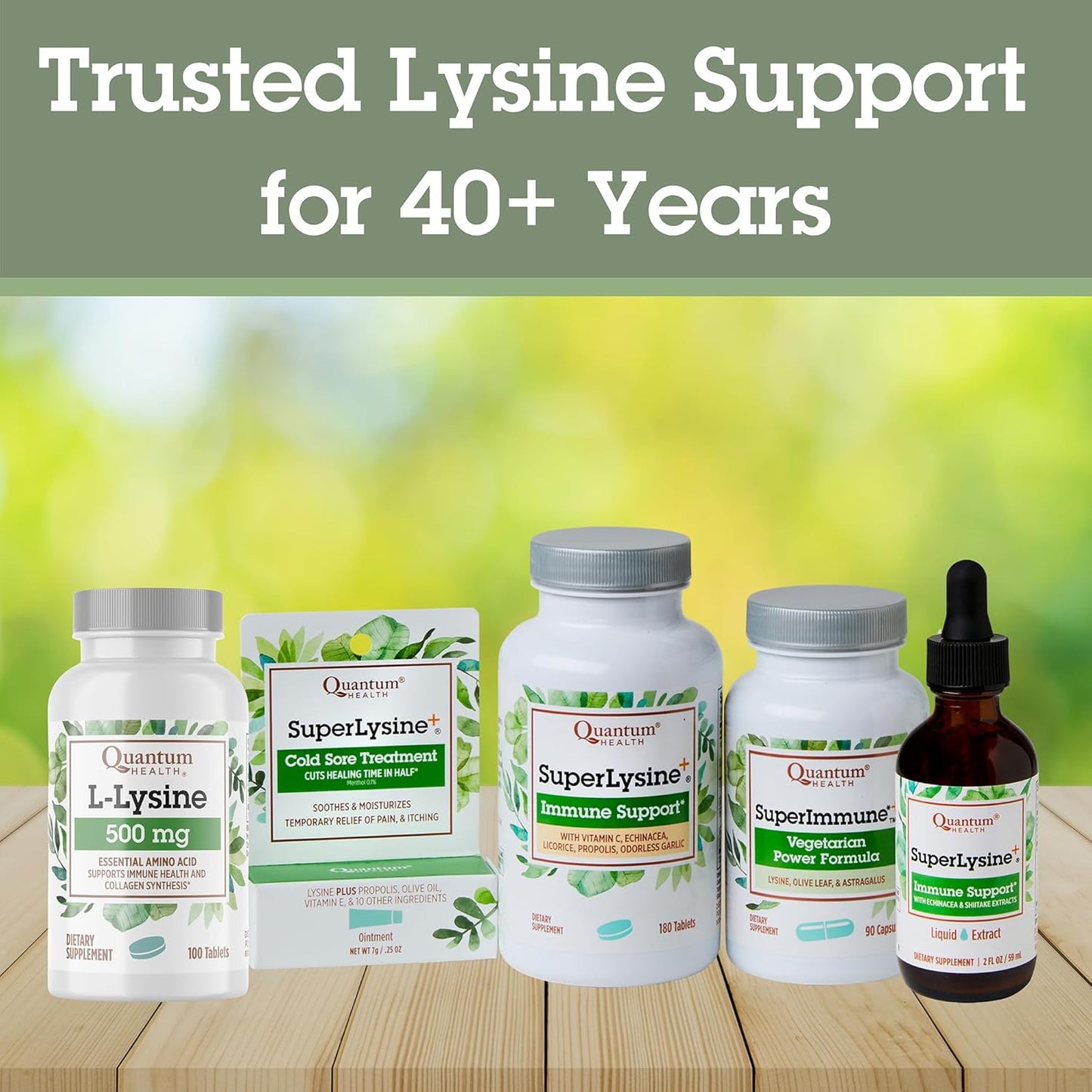 Quantum Health L-Lysine 500mg