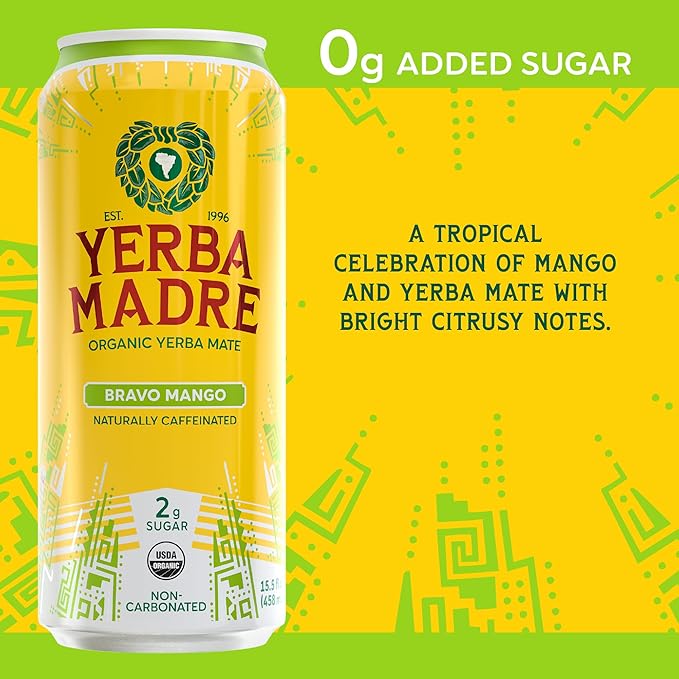 Mango Fuego Yerba Madre 15.5 fl oz