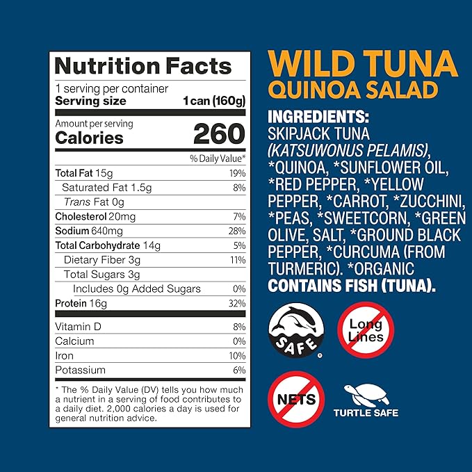 Wild Tuna Quinoa Salad 5.6 oz