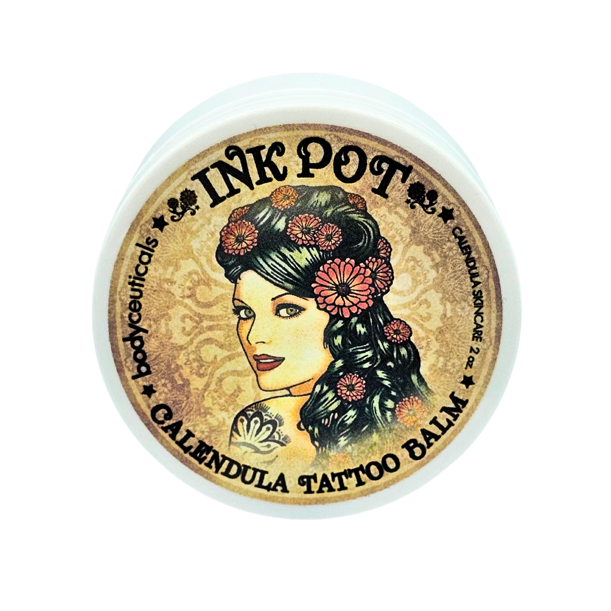 Bodyceuticals Ink Stik Calendula Tattoo Balm 2 oz