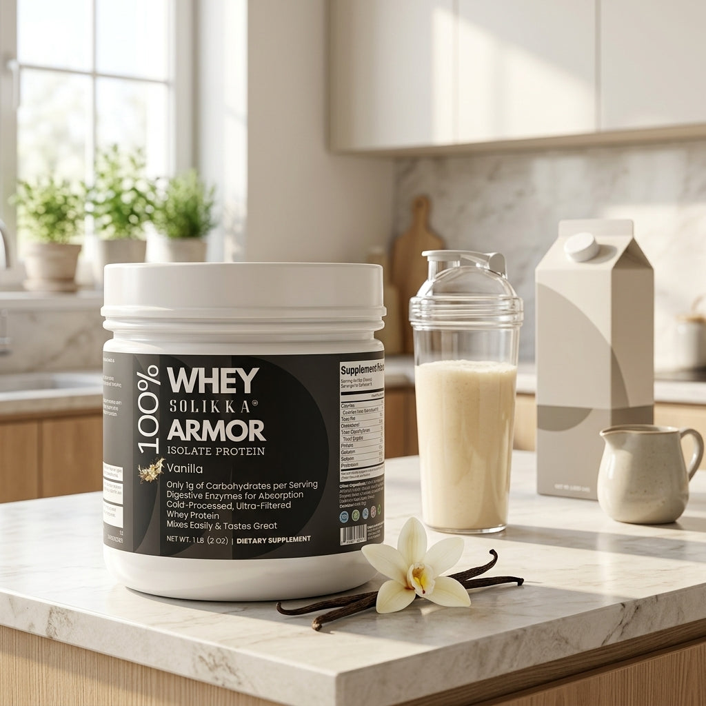 1lb 100% Whey Armor Isolate Protein Vanilla
