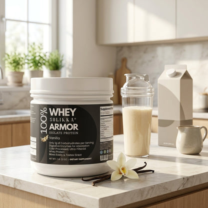1lb 100% Whey Armor Isolate Protein Vanilla