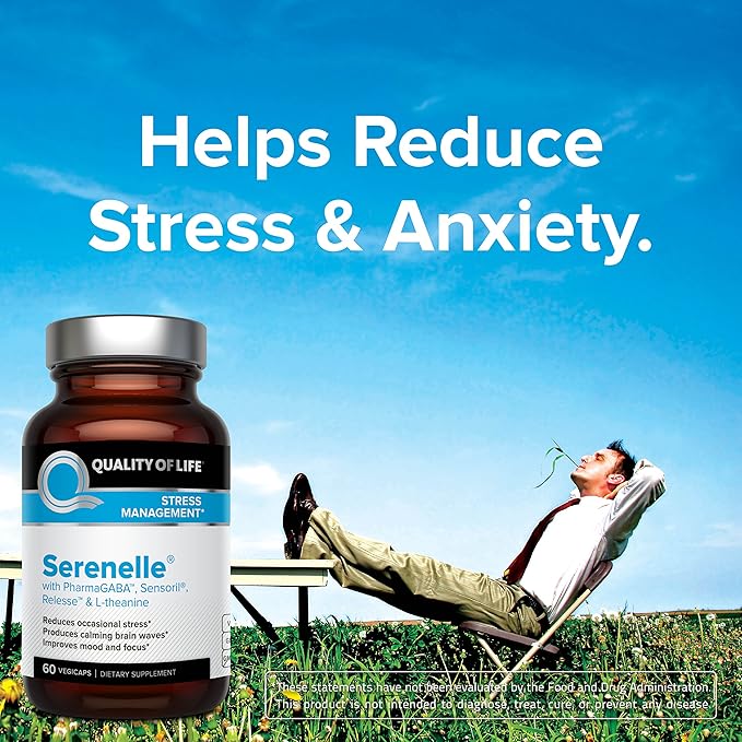 Serenelle Stress & Mood Management, 60 VegiCaps