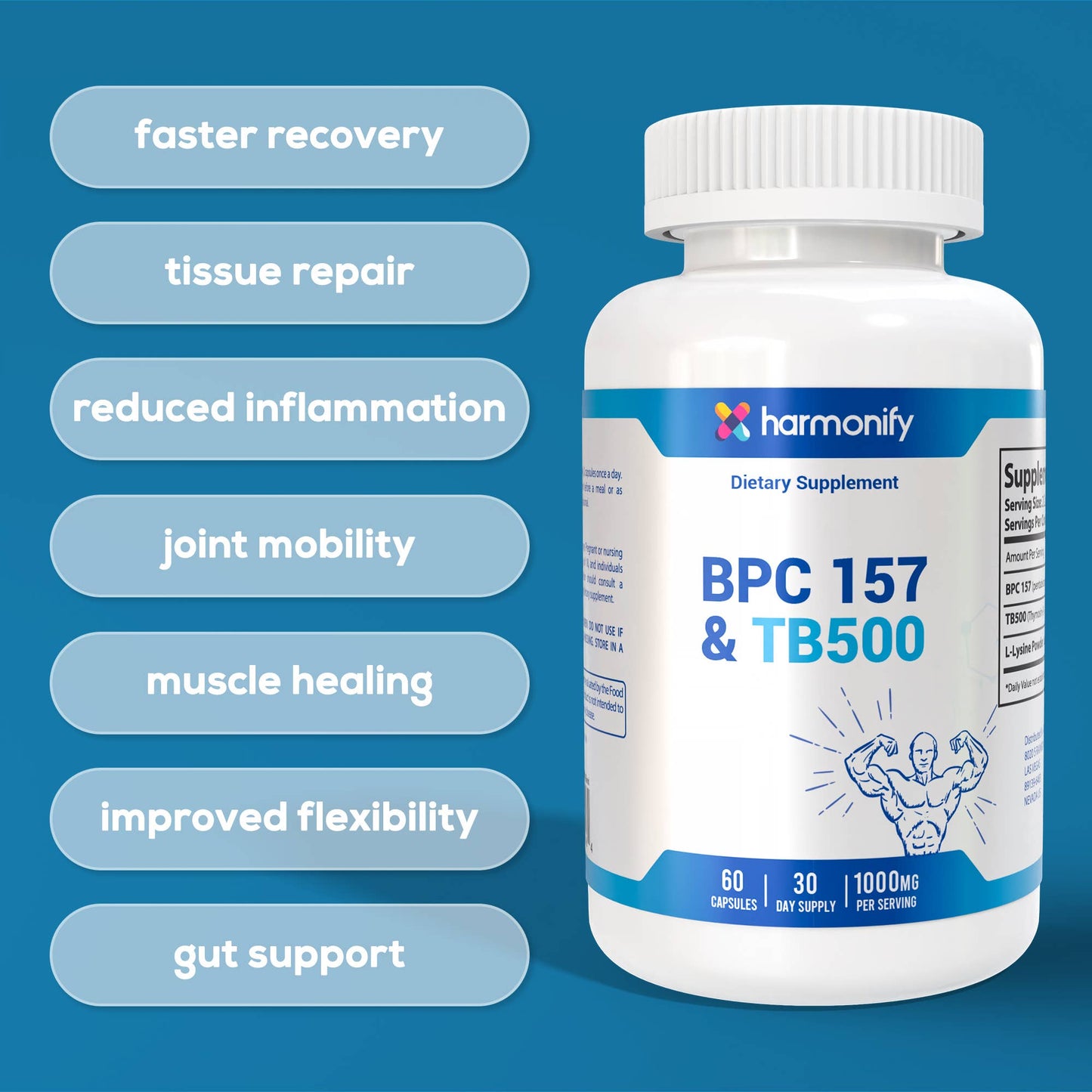 HARMONIFY BPC157&TB500 – Advanced Recovery&Performance