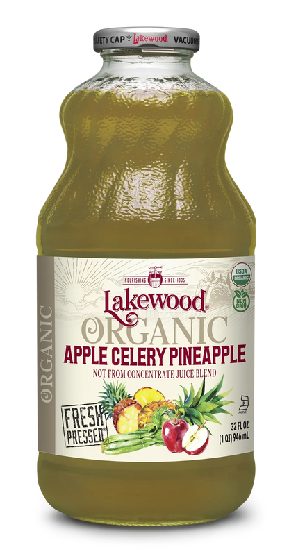 Apple Celery Pineapple Juice Blend - Organic