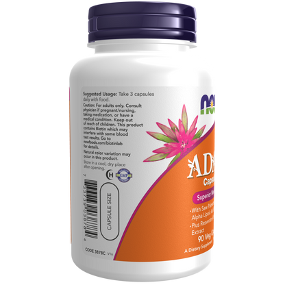 ADAM™ Men's Multiple Vitamin Veg Capsules-Multiple Vitamins and Minerals-AlchePharma