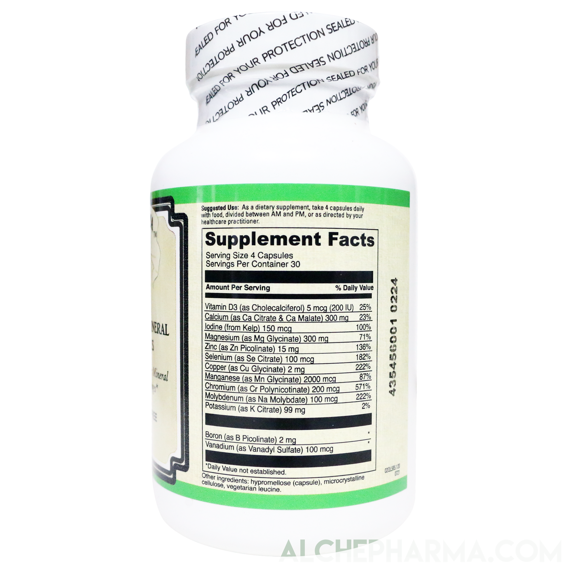 AP Advanced Multi-Mineral Complex Capsules-AlchePharma
