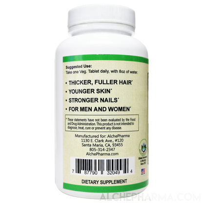 AP Hair Skin Nails Pro Series ( Bonita - Revytalz 5 Blend) - Rapid Response Vegan Tablet-Hair Skin Nails-AlchePharma