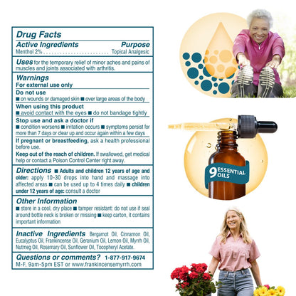 Arthritis Pain Relief Rubbing Oil