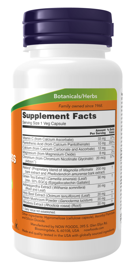 Adrenal Stress Support with Relora™ Veg Capsules