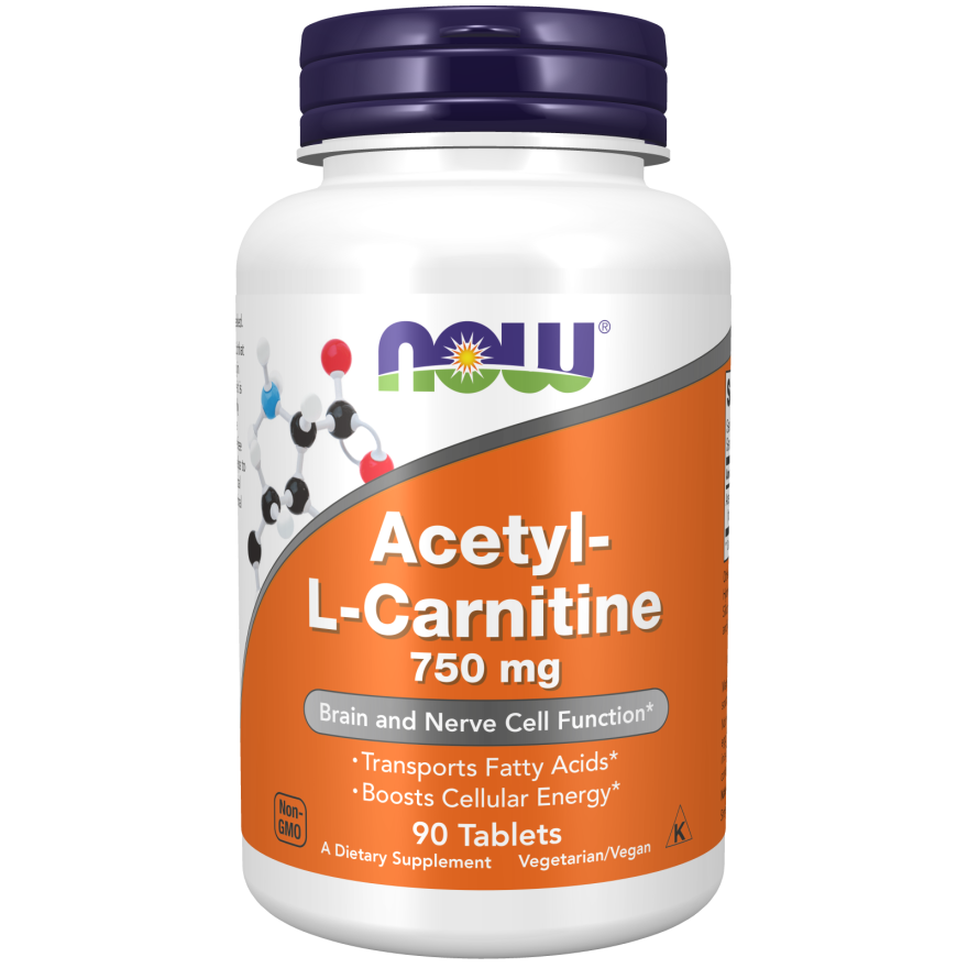 Acetyl-L-Carnitine 750 mg Tablets-Amino Acids-AlchePharma
