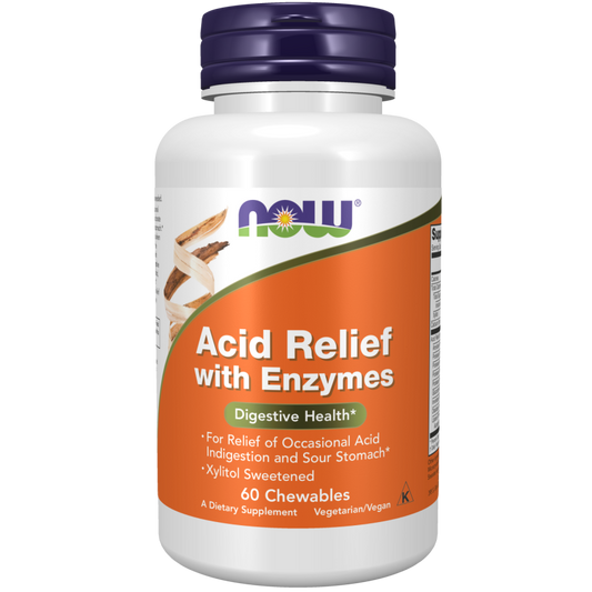ACID RELIEF CHEW ENZYMES 60 LOZ-Digestive Support-AlchePharma