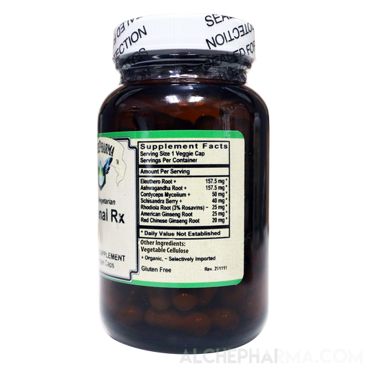 Adrenal Rx Powder Capsules Adaptogen Blend-Vitamins & Supplements-AlchePharma