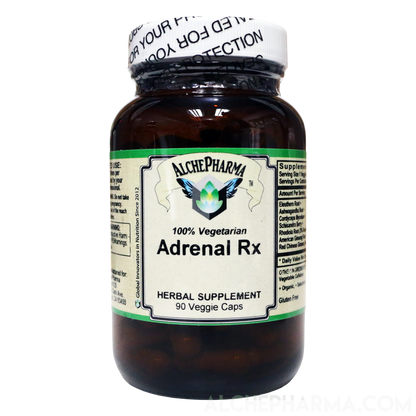 Adrenal Rx Powder Capsules Adaptogen Blend-Vitamins & Supplements-AlchePharma