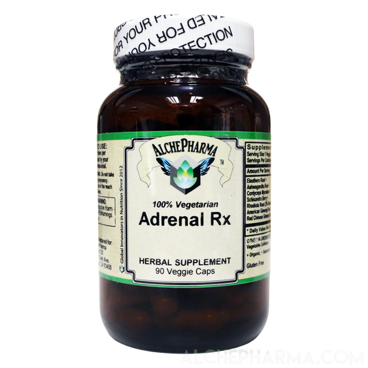 Adrenal Rx Powder Capsules Adaptogen Blend-Vitamins & Supplements-AlchePharma