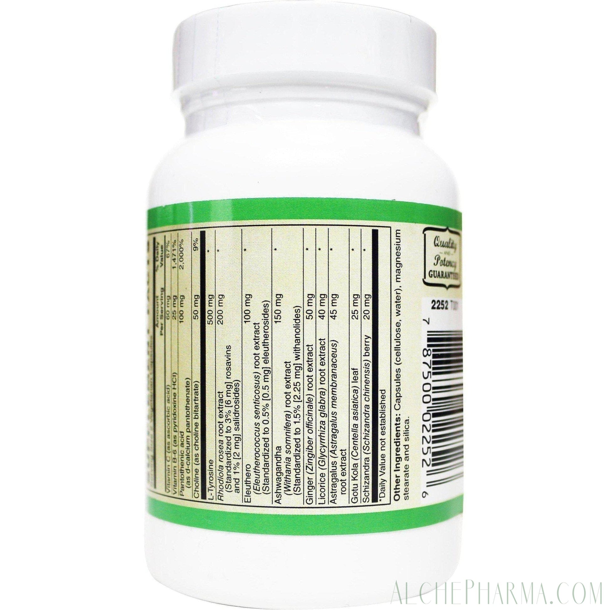 Adrenal Support-AlchePharma-60 Veg Caps-AlchePharma