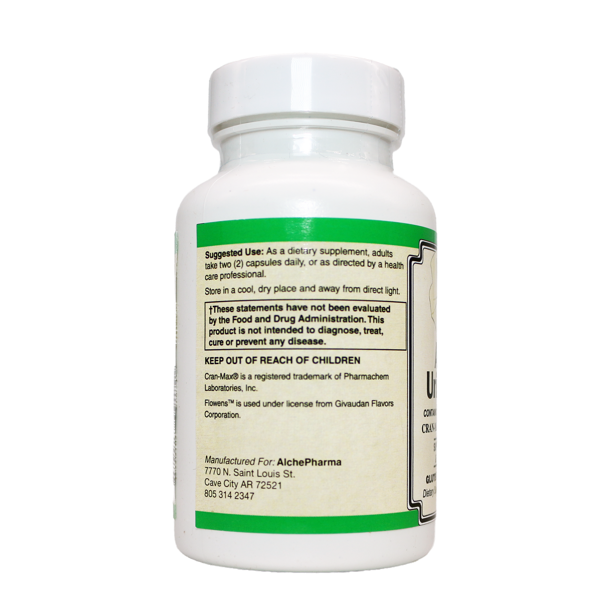 Advanced Urinary Care: Clinically-Studied Support for Bladder Health-Urinary Tract Health-AlchePharma