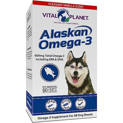 Alaskan Omega-3 - Soft Gels, 60ct-Fish Oil-AlchePharma