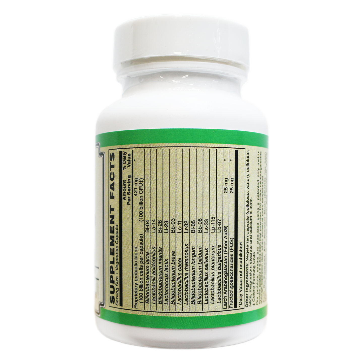 AlchePharma 100 Billion Ultimate Survival Probiotic with Bio-Enhanced Acid Resistant Strains (B.E.A.R.S.) and FiberAid® Prebiotic-probiotics-AlchePharma