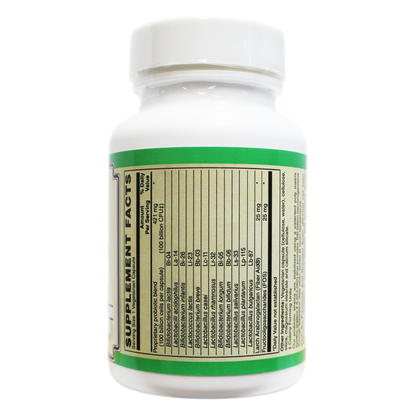 AlchePharma 100 Billion Ultimate Survival Probiotic with Bio-Enhanced Acid Resistant Strains (B.E.A.R.S.) and FiberAid® Prebiotic-probiotics-AlchePharma