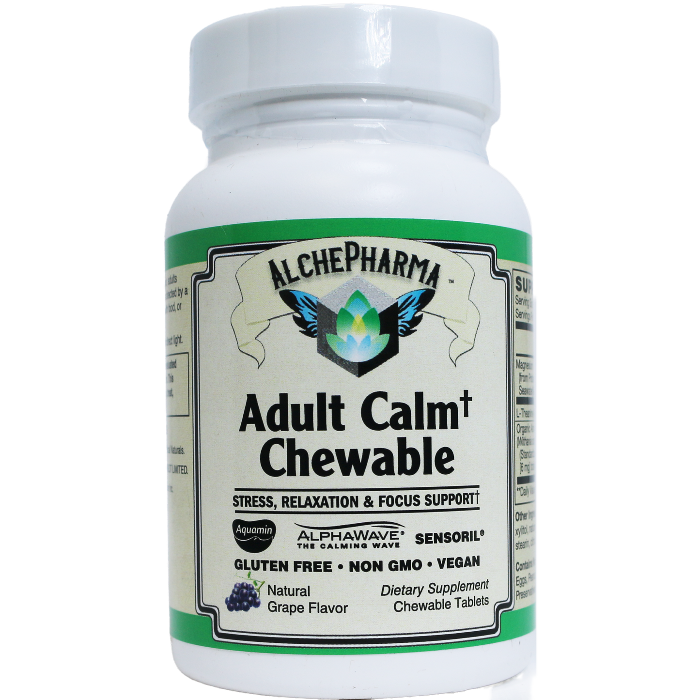AlchePharma Adult Calm Chewable-AlchePharma
