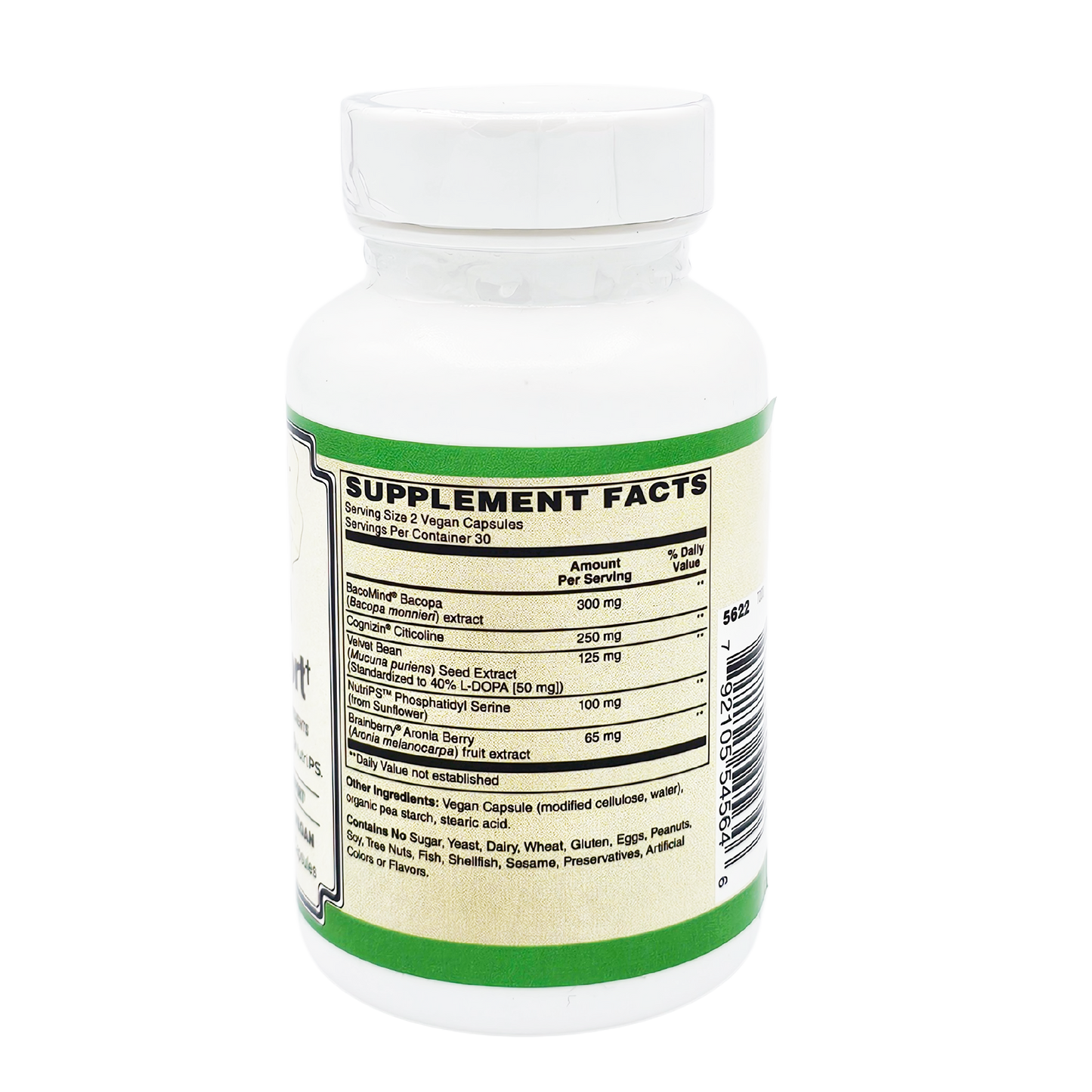 AlchePharma Advanced Brain Support: Enhance Memory, Focus, and Cognition. Vegan-AlchePharma