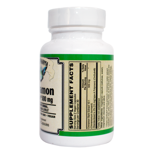 AlchePharma CinSulin® Water-Soluble Cinnamon Extract 500 mg-AlchePharma