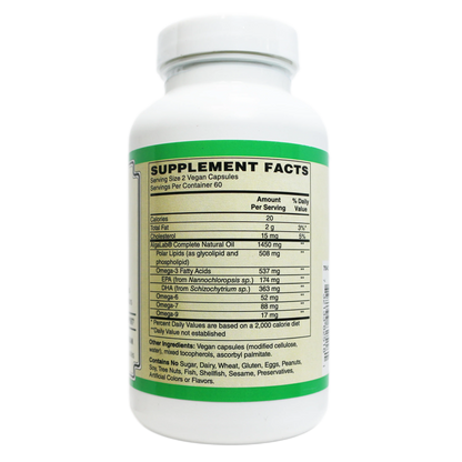 Complete Vegan Omega - with AlgaLab® Polar Lipids