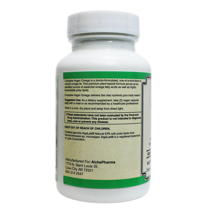 Complete Vegan Omega - with AlgaLab® Polar Lipids