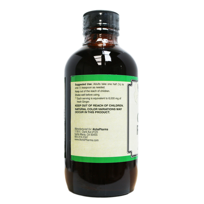 AlchePharma Ginger Rescue Liquid Concentrate: The Power of Organic Ginger-Vitamins & Supplements-AlchePharma
