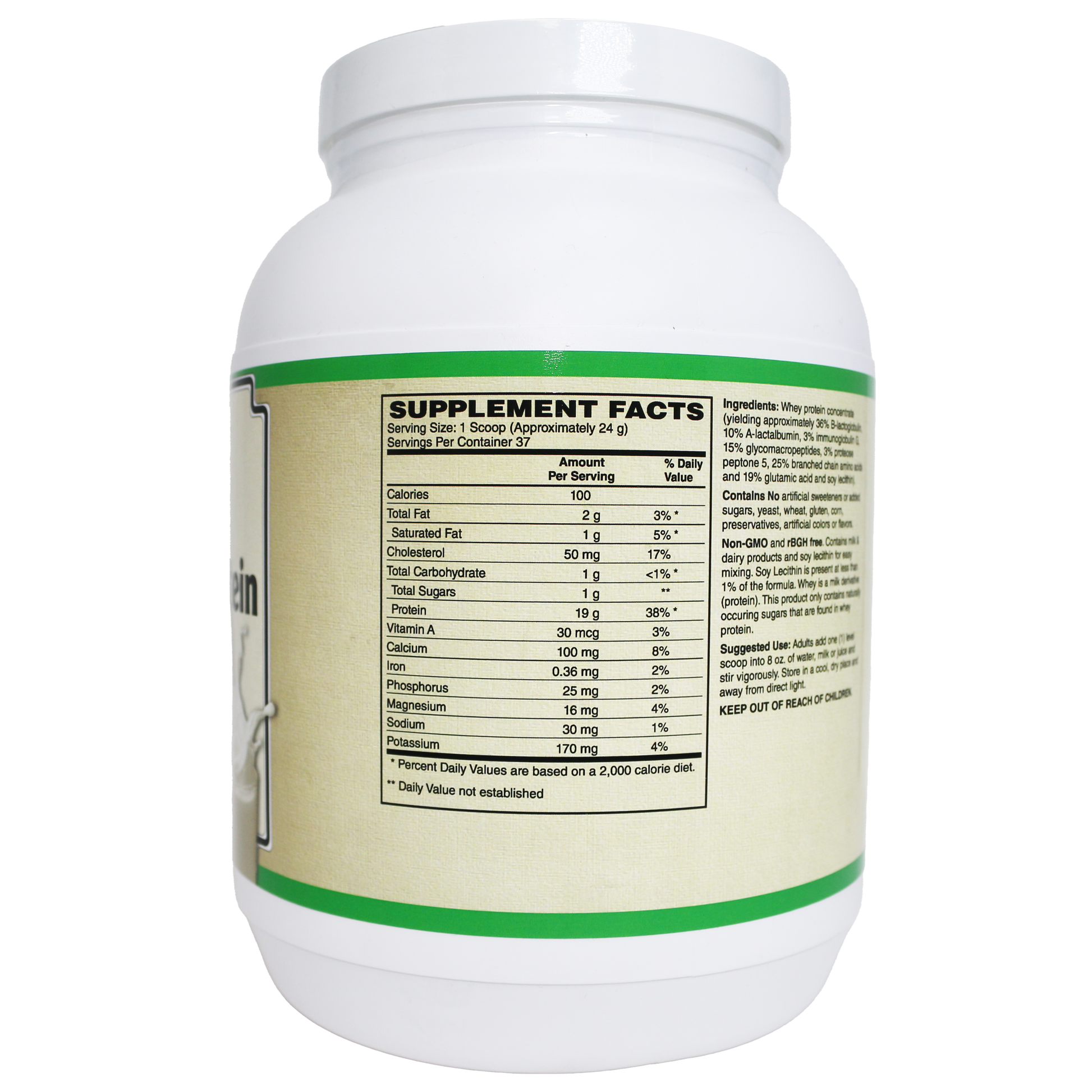 AlchePharma Premium Whey Blend (Concentrate & Isolate) - Natural Vanilla (Copy)-Protein Powders-AlchePharma